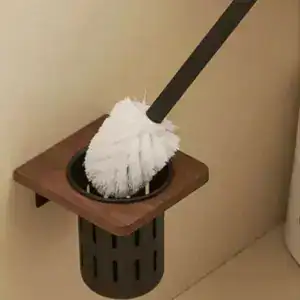 Brosse WC Murale Bois