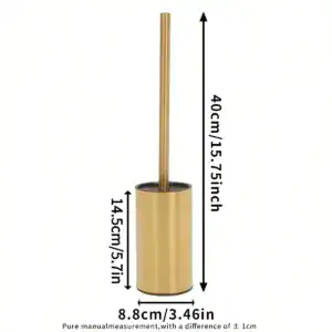 Brosse WC Or