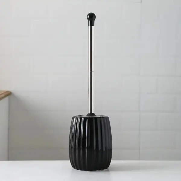Brosse WC Céramique Noire