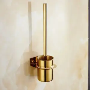 Brosse WC Dorée Mural