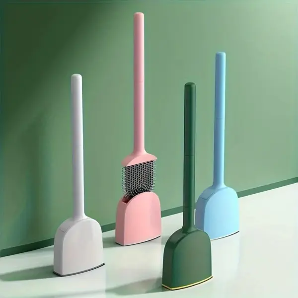 Brosse WC colorée, brosses toilette en plusieurs teintes pastel pour salle de bain.