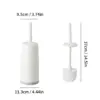 Brosse WC Blanche sans odeur