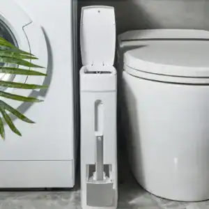 Ensemble Poubelle Et Brosse WC