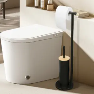 Combine Brosse Et Porte Papier Toilette