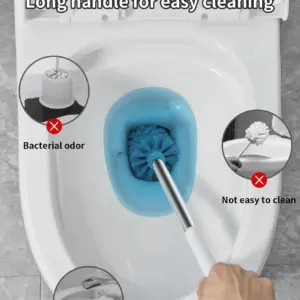 Brosse WC Avec Support Mural