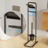 Porte Papier Toilette Et Brosse Original