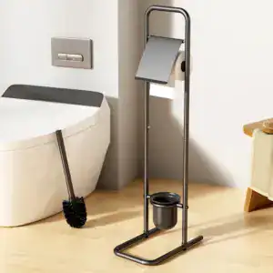 Porte Papier Toilette Et Brosse Original