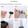 Brosse Toilette Fixé Au Mur